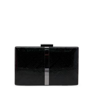 Love Moschino Box Clutch in Black